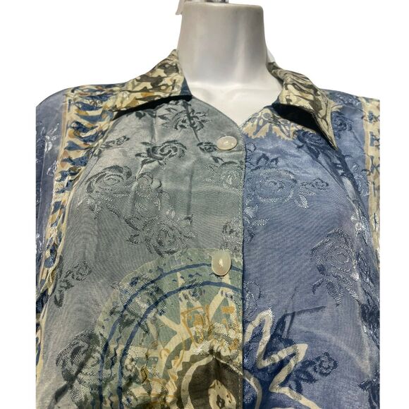 globetrotter creating the uncommon Bali Indonesia button up Short Sleeve Shirt S - Picture 2 of 4